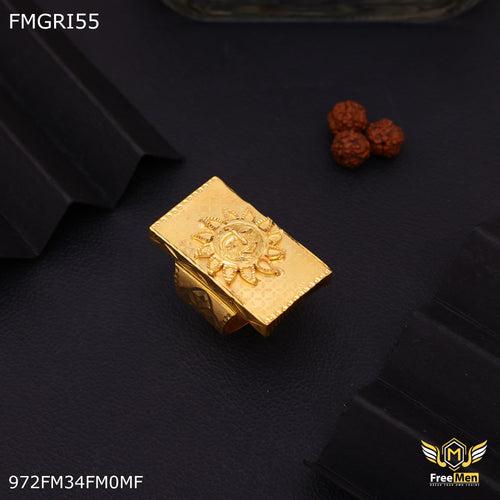 Freemen Smiley sun gold forming for men - FMGRI55