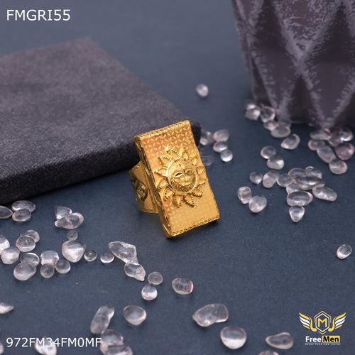 Freemen Smiley sun gold forming for men - FMGRI55