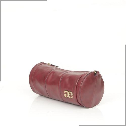 Aegte Grape Wine Duffle Chain Bag