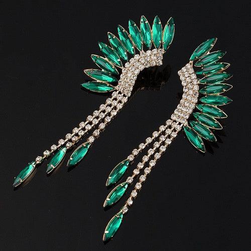 Aegte Classy Peacock Styled Premium Earrings