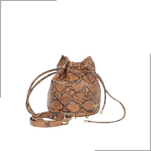 Aegte Potli Round Bag with Golden Convertible Chain Strap & Long Sling Carry Belt