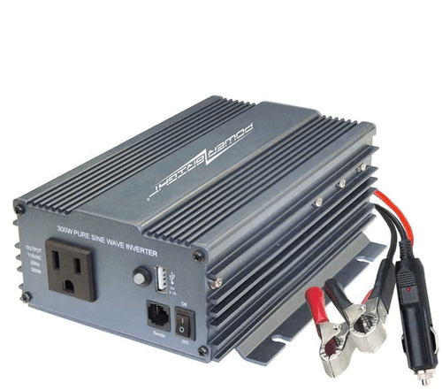 APS300 PowerBright 300 Watt 12V DC to 115V AC Pure Sine Power Inverter