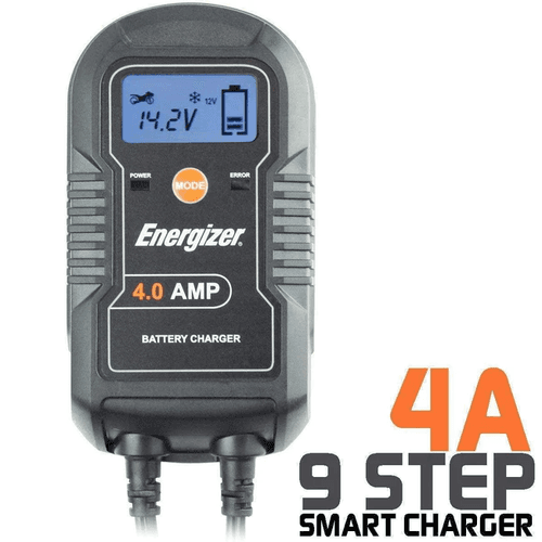 Refurbished ENC4A Energizer - 4 Amp Multi-Stage 6v/12v Battery Charger