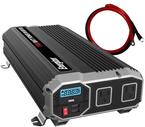 Refurbished ENK1100 Energizer 1100 Watt 12V DC to 110V AC Power Inverter w/ USB