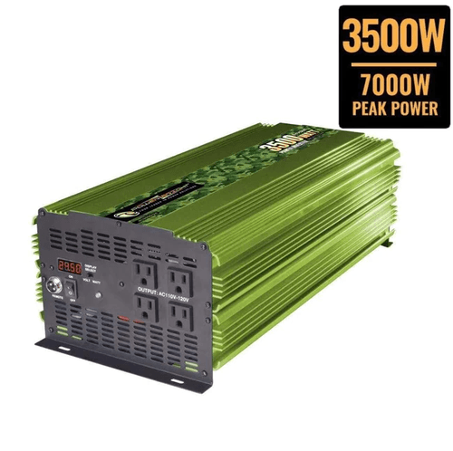 Refurbished ML3500 Power Bright 3500W 24V Inverter, Four 110V AC Outlets