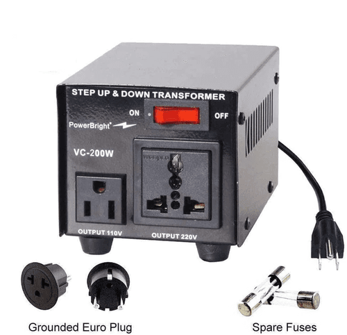 VC200W PowerBright 200W Step Up & Down Transformer / Converter