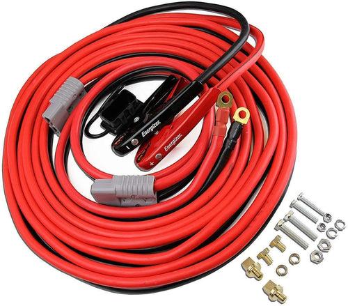 New Open Box ENB130 Energizer 1 Gauge 30' Kit - Permanently Install these Jumper Cables with Quick Connect