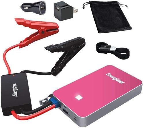 ENX8K-P Energizer Heavy Duty Jump Starter 7500mAh w/ UL Battery (Pink)