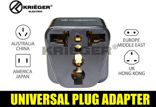 KD-GRM4 Krieger Plug Adapters 2-in-1 Germany/France, Type E/F