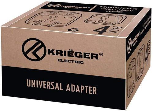 KD-GRM4 Krieger Plug Adapters 2-in-1 Germany/France, Type E/F