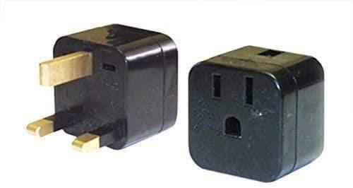 PB12 Power Bright US to UK 3-Prong Travel Outlet Plug Adapter