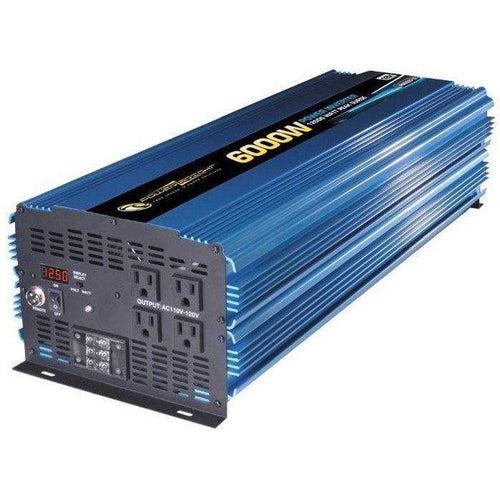 PW6000 PowerBright 6000 Watt 12V DC to 110V AC Power Inverter