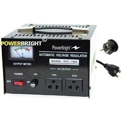 SVC1000 PowerBright 1000 Watt Step Up/Down Voltage Regulator/Converter