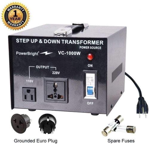 VC1000W PowerBright 1000W Step Up & Down Transformer / Converter