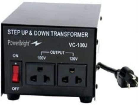 VC100J PowerBright 100 Watt Japanese Voltage Transformer