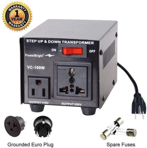 VC100W PowerBright 100W Step Up & Down Transformer / Converter