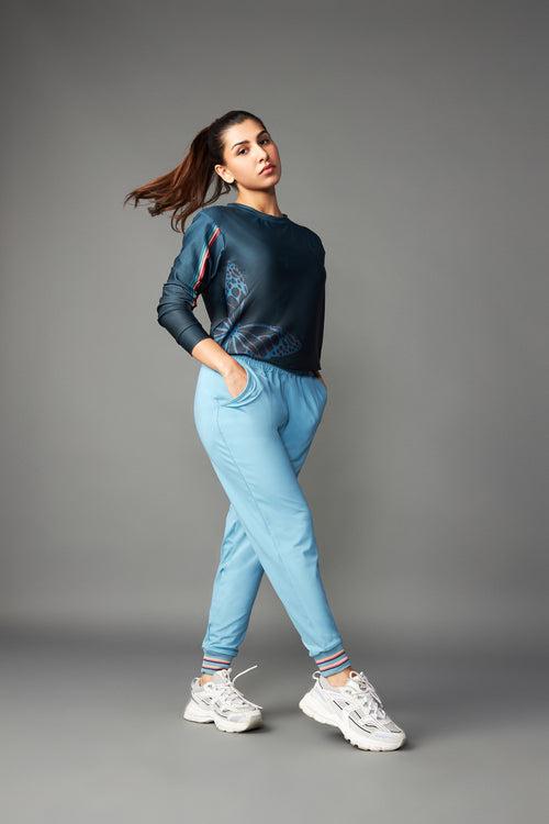 Tuna Active Teal Sweatshirt