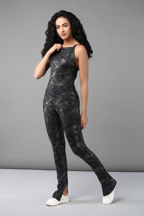 Glistening Nightfall Jump Suit