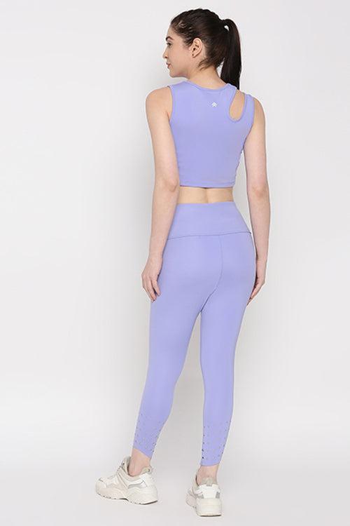 Tuna Active Lavender Crop Top