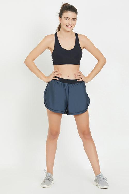 Grey Elasticated Shorts