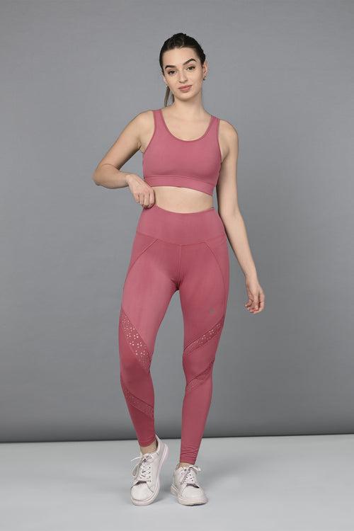 Peony Pink Sporty Chic Set