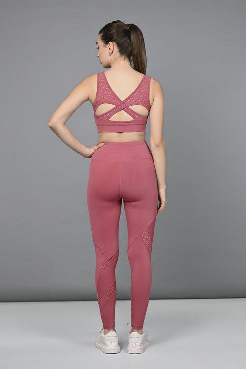 Peony Pink Sporty Chic Set