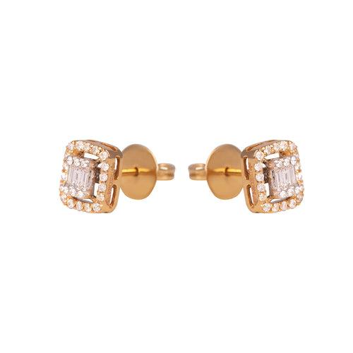 Baguette Diamond Earrings