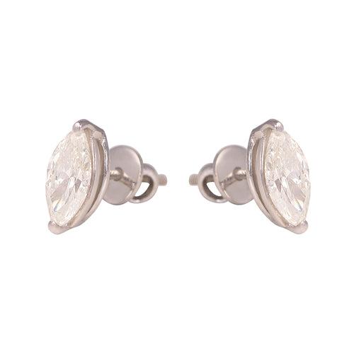 Solitire Marquise Earrings