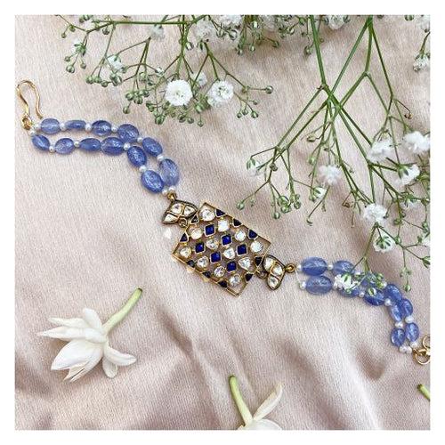 Sapphire polki braclet/ choker