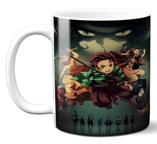 6thCross "anime 2" printed Ceramic Tea and Coffee Mug | 11 Oz | Best Gift for Valentine Birthday  Aniiversary