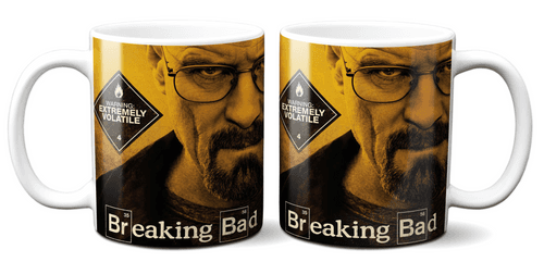 6thCross "breaking bad" printed Ceramic Tea and Coffee Mug | 11 Oz | Best Gift for Valentine Birthday  Aniiversary