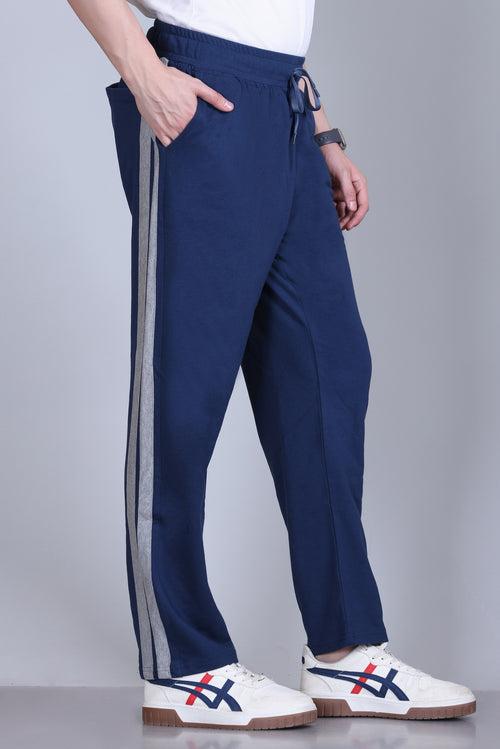 Jinxer Men Side Striped Straight Fit Trackpants