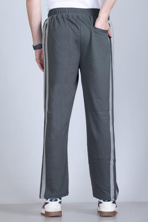 Jinxer Men Side Striped Straight Fit Trackpants