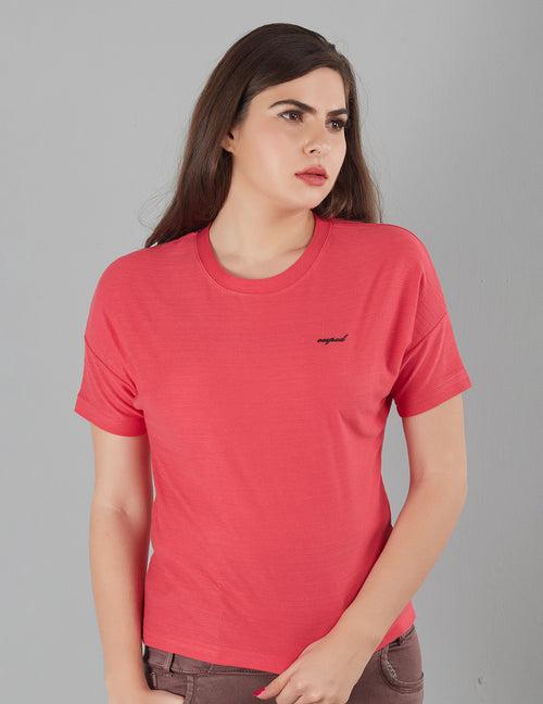Women Plain Summers Cotton T-Shirt