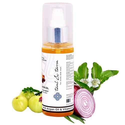 Onion & Castor Hair Oil for Hairfall Control, Hair Regrowth & Dandruff Control 100 ML