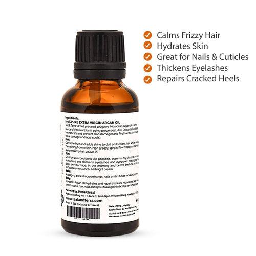 Moroccan Argan Oil (Cold Pressed), 30ml