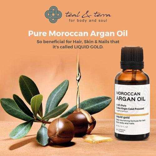 Moroccan Argan Oil (Cold Pressed), 30ml