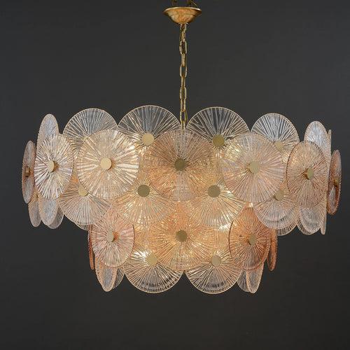 MURANO ROUND CHANDELIER LARGE