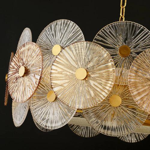 MURANO ROUND CHANDELIER LARGE