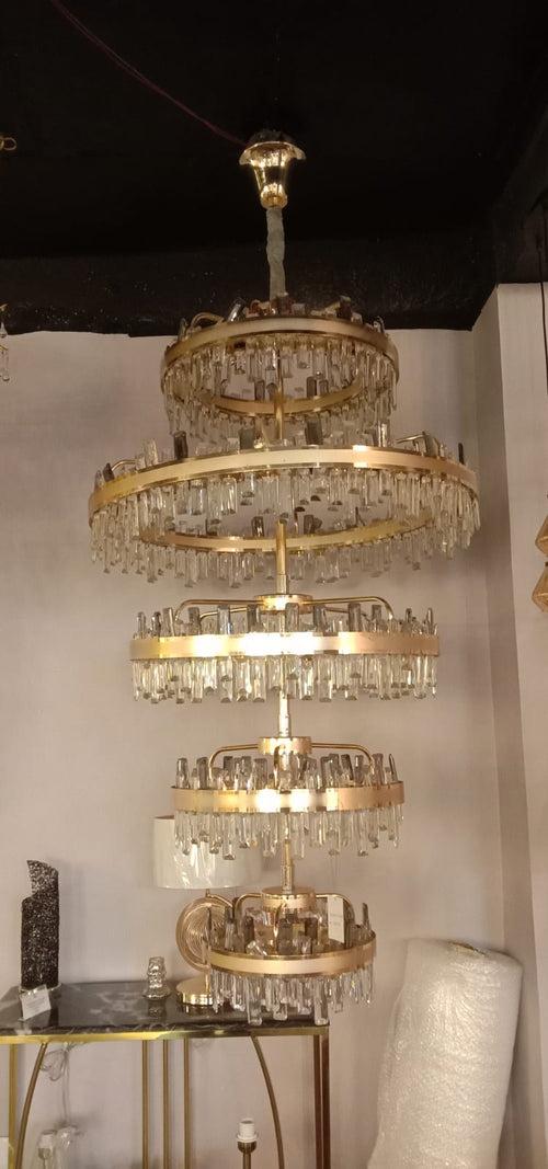 Reflex Modern Double Height Chandelier