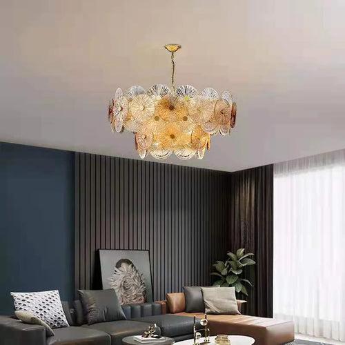 MURANO ROUND CHANDELIER LARGE