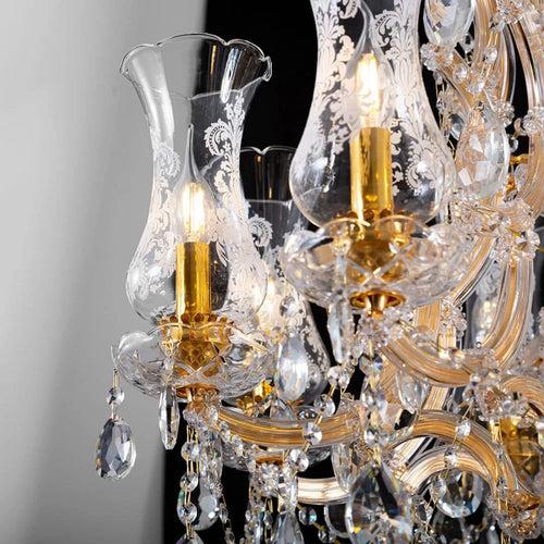 8 LIGHT MARIA THERESA CHANDELIER LIGHT