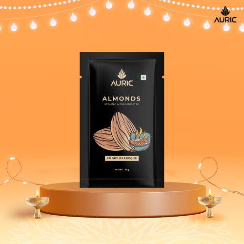 Auric Diwali Gift Hampers | Crunchy Flavoured Almonds & Cashews | Healthy gifting option