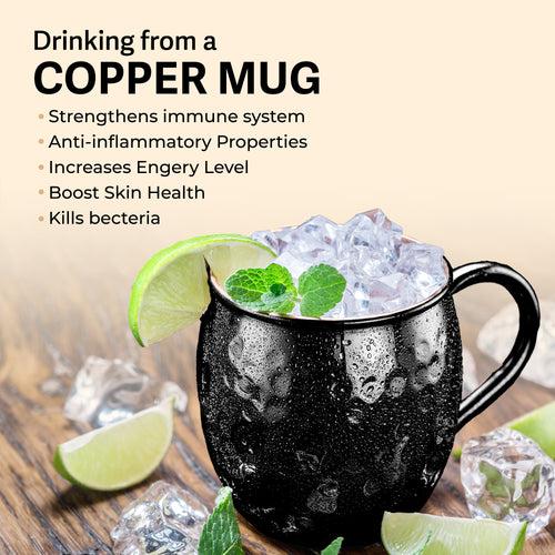 Moringa Masala Tea Premium Gift set with Handmade Copper Mug