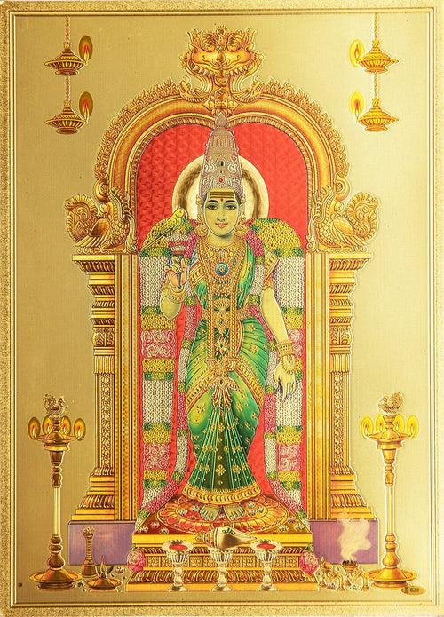 The Mennakshi Devi Golden Poster