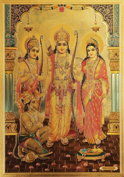 The Ram Darbar Golden Poster