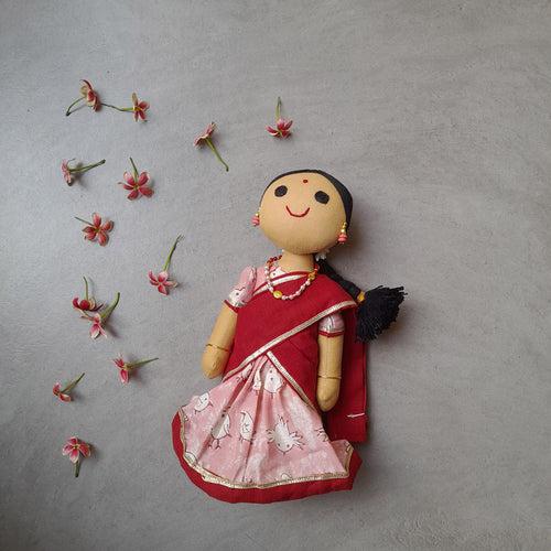 HALF SARI SITA (pink chidiya)