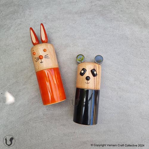 Bunny n POH Panda Salt pepper set