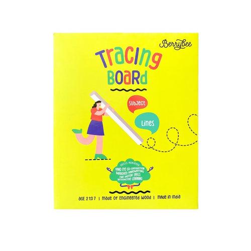 Preschool Basics: English and Hindi Tracing Board