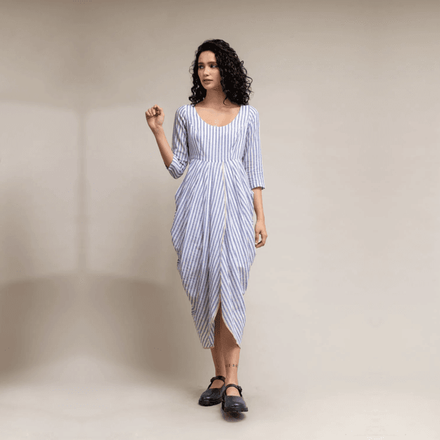 Striped Diane Dress